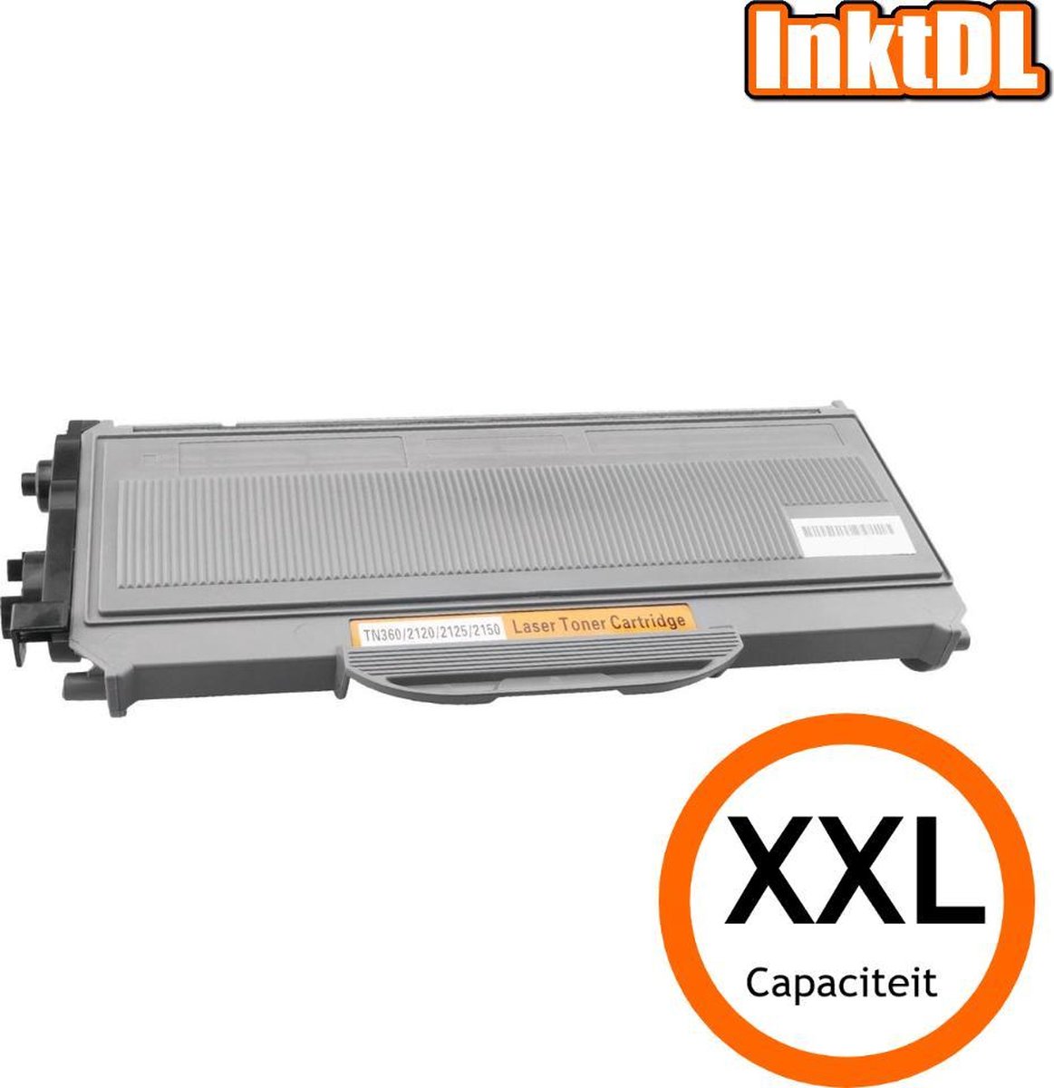 INKTDL XXL Laser toner cartridge voor Brother TN-2120 | Geschikt voor Brother HL-2140, HL-2150, HL-2170, MFC-7320, MFC-7340, MFC-7440, MFC-7840, DCP-7030, DCP-7040, DCP-7045N